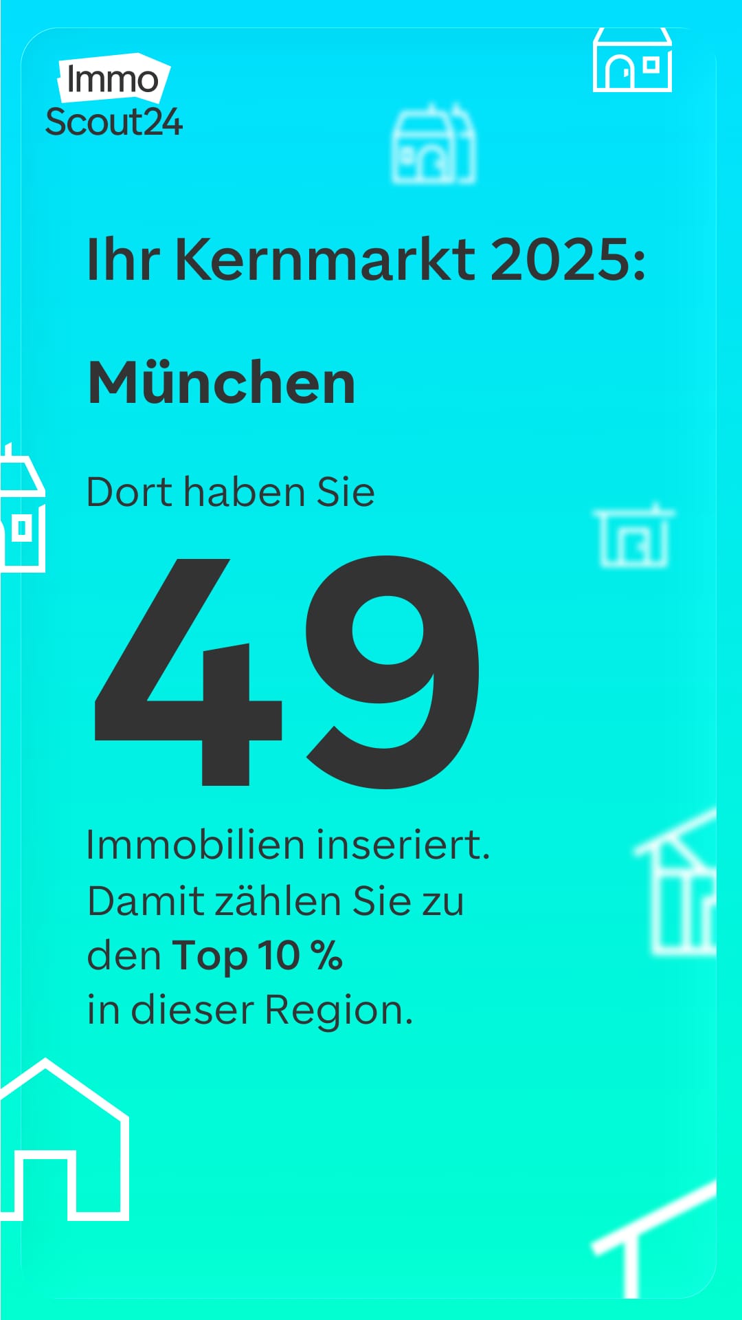 ImmoScout24 Kernmarkt München 2025: 49 Inserate